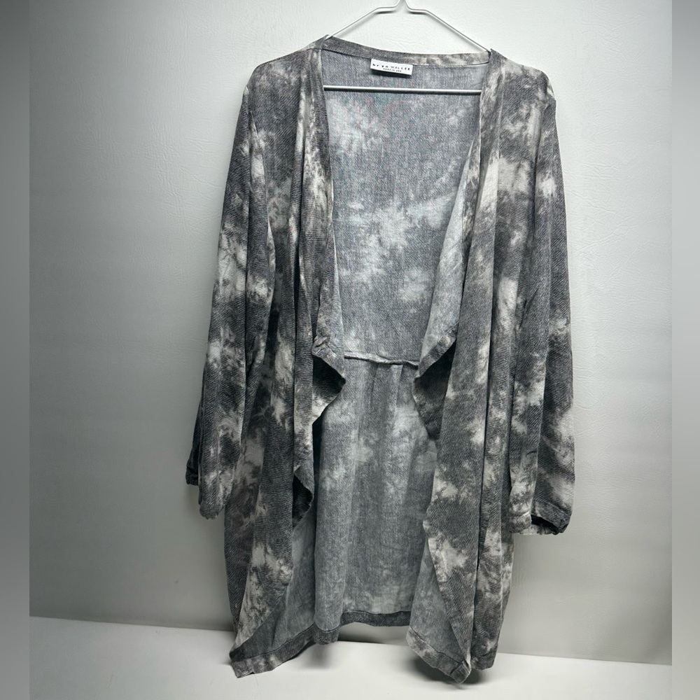 BRYN WALKER TIE DYE OPEN CARDIGAN SIZE M - Picture 1 of 6